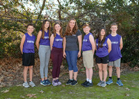 Middle School Cross Country Team 2021-2022